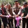 Peresmian Bedah Rumah dan Bakti Sosial Polres Sanggau dalam Rangka HUT Bhayangkara ke-78 di Kecamatan Toba
