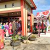 Kapolsek Parindu Hadiri Upacara Pengibaran Bendera Merah Putih dalam rangka Memperingati Hut RI ke 79 di Kecamatan Parindu