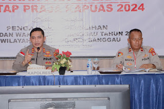 Kegiatan Latihan Pra Operasi Kepolisian Mandiri Kewilayahan “Mantap Praja Kapuas-2024”