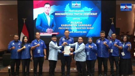 DPP Partai Demokrat Rekomendasikan John Hendri-Usman Maju Pilkada Sanggau 2024