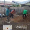 Kerja Bakti Perbaiki Landasan Container Sampah di Pasar Jarai – Dinas Lingkungan Hidup