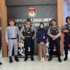 Patroli Perintis Kota Sat Samapta Polres Sanggau Sambangi Kantor Bawaslu dan KPU
