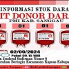 Berikut Update Stok Darah Semua Golongan di Palang Merah Indonesia Kabupaten Sanggau