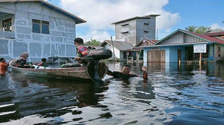 Beberapa Wilayah di Kabupaten Sanggau Dilanda Banjir, BPBD Imbau Warga Tetap Waspada