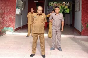 Upacara Dinas Kearsipan dan Perpustakaan Kabupaten Sanggau – DISARPUS