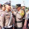 Kapolres Sanggau Pimpin Apel Gelar Pasukan Ops Lilin Kapuas 2024 untuk Pengamanan Natal dan Tahun Baru