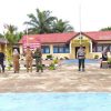 Apel Kesiapan Pengamanan Perayaan Malam Natal 2024 Digelar di Kecamatan Meliau