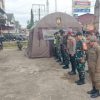 Apel Kesiapan Pengamanan Perayaan Natal 2024 Digelar di Kecamatan Tayan Hulu