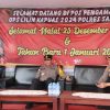 Kapolres Sanggau Tinjau Kesiapan Pos Pengamanan Operasi Lilin Kapuas 2024 di Wilayah Hukum Polres Sanggau