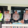 Pleton Siaga Regu VI Polres Sanggau Gelar Pengamanan Ibadah Minggu di Gereja-Gereja Kota Sanggau