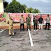 Apel Kesiapan Pengamanan Malam Natal 2024 di Kecamatan Parindu Berlangsung Kondusif