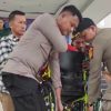 Personil Pengamanan Gereja Tunjukkan Kepedulian pada Perayaan Natal 2024