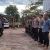 Apel Konsolidasi Kesiapan Pengamanan di Kecamatan Toba Sambut Malam Tahun Baru 2025