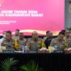 Ungkapkan Pencapaian Selama tahun 2024, Polda Kalbar Laksanakan Press Realese Akhir Tahun