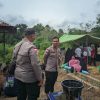 Anggota Polsek Bonti Hadiri Pemakaman Tokoh Masyarakat Desa Sami