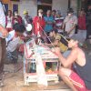 Kepala Dinas Pemuda, Olahraga dan Pariwisata Kab. Sanggau menghadiri kegiatan Nyeser Topeng Ujup Taba Pon’t pada Tanggal 28 Maret 2022 – DISPORAPAR