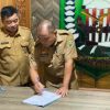 Penandatanganan Perjanjian Kerja antara Kepala Badan Pedapatan Daerah dan Pejabat Eselon III – BAPENDA Kab. Sanggau