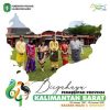 Plt Kadis Porapar Menghadiri Upacara peringatan HUT ke-64 Pemerintah Provinsi KALBAR 2021 – DISPORAPAR