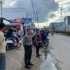 Polres Sanggau Gelar Pengamanan Pasar Juadah untuk Menjaga Keamanan dan Kelancaran Lalu Lintas
