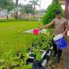 Polsek Entikong Gencarkan Program Perkarangan Bergizi untuk Ketahanan Pangan
