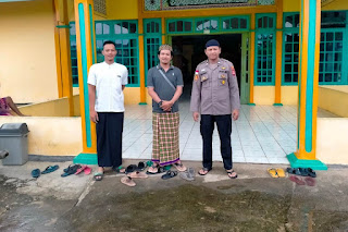 Polsek Bonti Laksanakan Pengamanan Sholat Jumat di Masjid Al-A'raaf