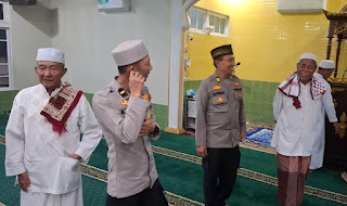 Polres Sanggau Gelar Safari Subuh Berjamaah di Masjid Nurul Jannah dalam Rangka Mengisi Bulan Suci Ramadan 1446 H