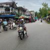 Polres Sanggau Laksanakan Pengamanan Pasar Juadah di Simpang 4 Ampera