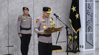 Pimpin Sertijab, Kapolda Kalbar Tekankan Pejabat Baru Untuk Tingkatkan Pelayanan dan Kolaborasi