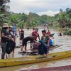 Banjir Rendam Jalan Raya Malindo di Beduai, Polisi Lakukan Pengecekan