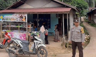 Polsek Bonti Gelar Patroli Ramadhan, Jaga Keamanan di Pusat Keramaian