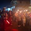 Polsek Entikong Gelar Pengamanan Jalur Pawai Malam Takbiran untuk Jaga Ketertiban