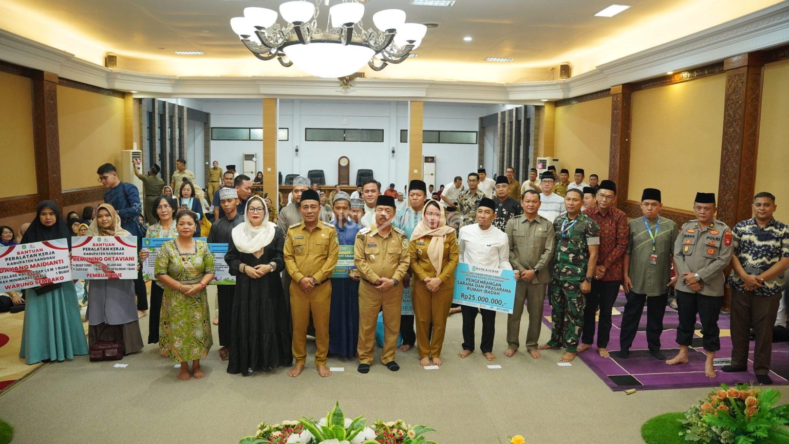 Bupati dan Wakil Bupati Sanggau Sambut Kedatangan Wakil Gubernur Kalbar Dalam Rangka Silahturrahmi Ramadhan