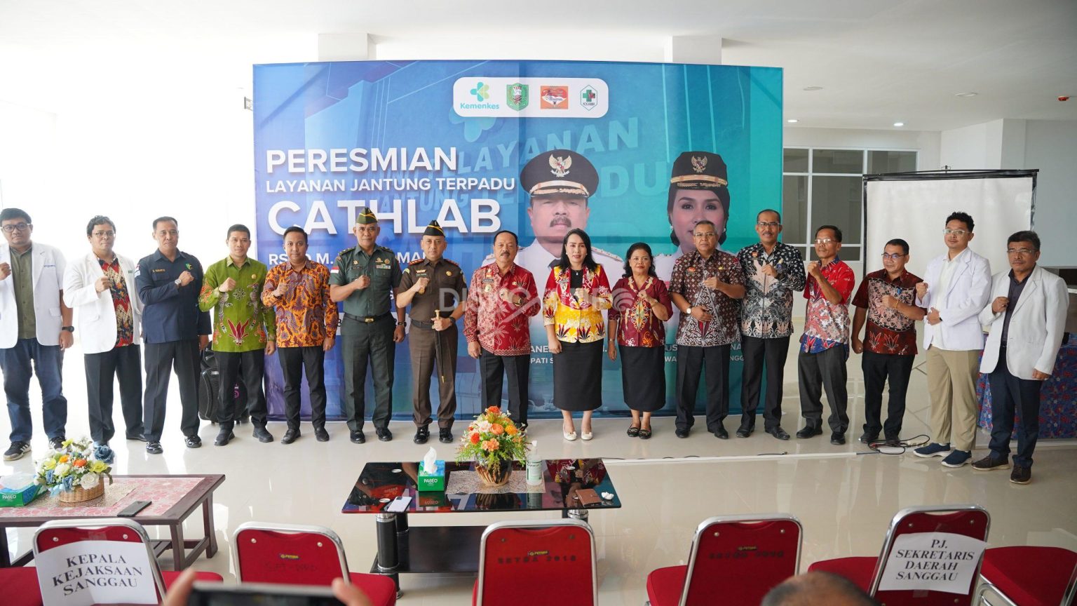Layanan Jantung Terpadu Cathlab di RSUD M.Th.Djaman Sanggau Diresmikan, Ini Pesan Bupati Sanggau