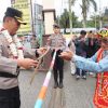 Meriah dan Penuh Makna, Kapolres Baru Sanggau Disambut dengan Tradisi Adat