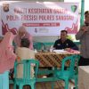Polres Sanggau Hadirkan Layanan Kesehatan Gratis bagi Warga Penyeladi Hilir