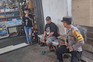 Polsek Tayan Hulu Gelar Patroli Dialogis, Tingkatkan Keamanan dan Kedekatan dengan Warga