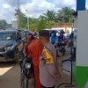 Polsek Beduai Kawal Distribusi BBM Bersubsidi di SPBU Thang Raya