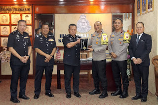 Kapolda Kalbar dan Kepolisian Sarawak Malaysia Sepakat Perkuat Kerja Sama Tangani Kejahatan Lintas Batas Negara