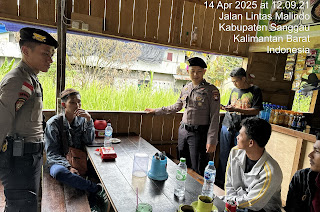 Patroli Perintis Kota Tingkatkan Keamanan di Wilayah Hukum Polsek Entikong