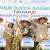 Polres Grobogan Sukses Gelar Panen Raya Jagung di Lahan 274 Hektare