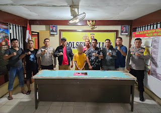 Polsek Meliau Tangkap Pemuda Pengedar Sabu di Desa Kuala Buayan: Barang Bukti 4,56 Gram Diamankan