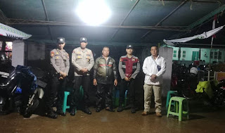 Polsek Meliau Laksanakan Pengamanan Ibadah Misa Kamis Putih di Gereja Santo Fransiskus Xaverius