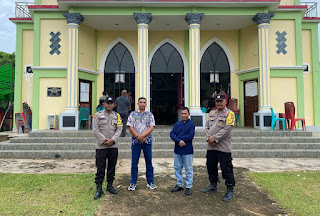 Pengamanan Ibadah Misa Paskah di Kecamatan Toba Berjalan Aman dan Khidmat