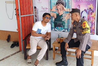 Ciptakan Lingkungan Aman, Polsek Sekayam Intensifkan Patroli Dialogis di Pemukiman Warga