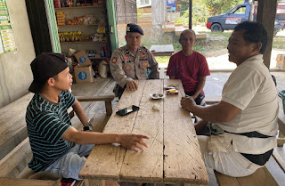 Polsek Beduai Gencarkan Patroli Dialogis, Kapolsek: Wujudkan Rasa Aman dan Nyaman di Tengah Masyarakat