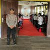 Pengamanan Ibadah Misa Minggu di Gereja Santo Fransiskus Xaverius Berjalan Aman dan Kondusif