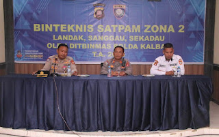 Satbinmas Polda Kalbar Gelar Binteknis Satpam di Sanggau: Perkuat Profesionalisme Pengamanan Swakarsa