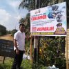 Polsek Meliau Gencarkan Himbauan Kamtibmas, Pasang Banner di Titik Strategis