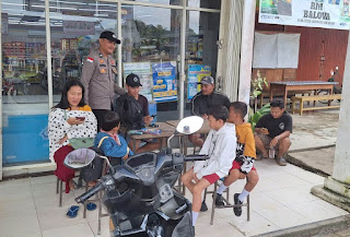 Patroli Rutin Polsek Beduai Tingkatkan Keamanan Pemukiman dan Pusat Perbelanjaan