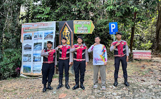 Patroli Keamanan Objek Wisata dan Perhotelan, Polres Sanggau Tingkatkan Kesiapsiagaan